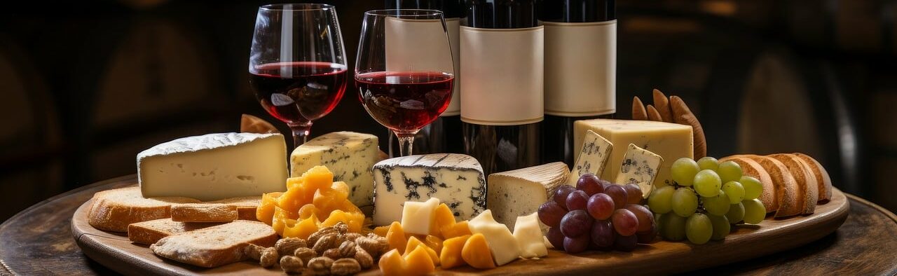 Association vin et fromages, plateau de fromages